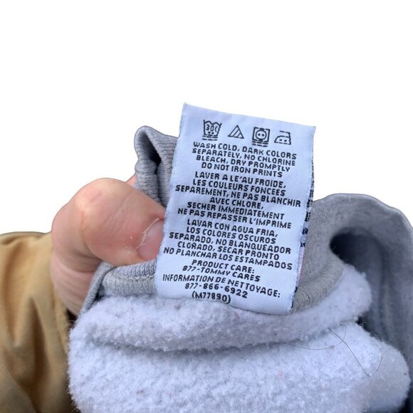 VINTAGE 1994 Tommy Hilfiger Sweater XL Gray - Picture 11 of 11